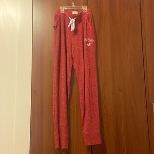 Comfy Hollister Red Sweats